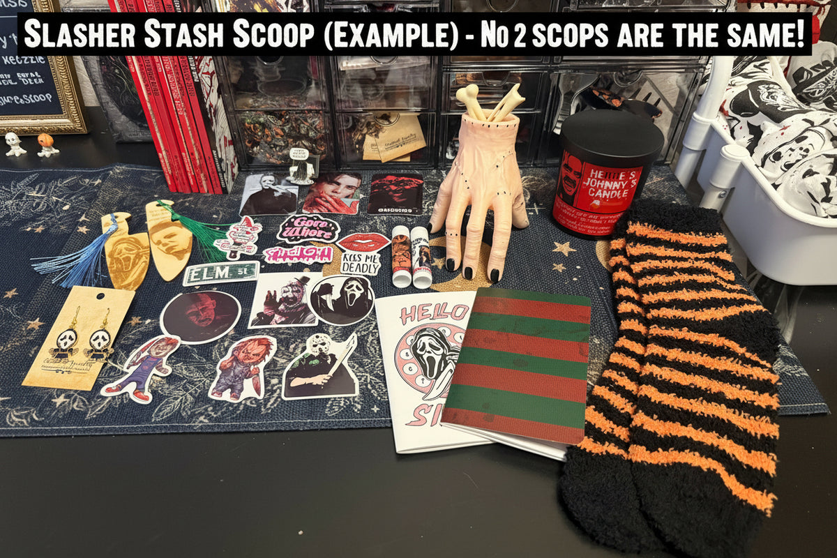🔪 Slasher Stash — 2 Scoops of Pure Dread