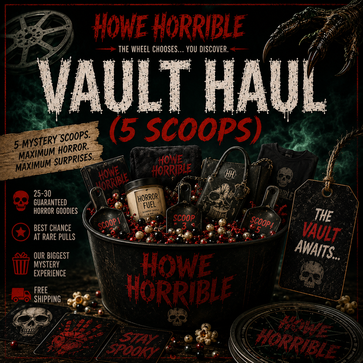 🖤 Vault Haul — 5 Scoops of the Unthinkable
